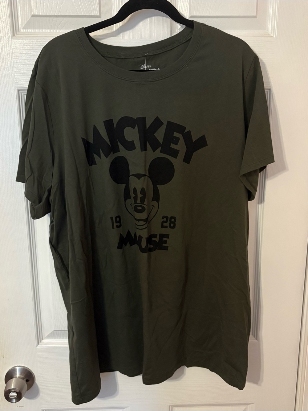 Disney Torrid Olive Green Mickey Mouse Graphic Tee